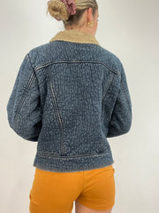 vintage edit ten | medium blue denim jacket