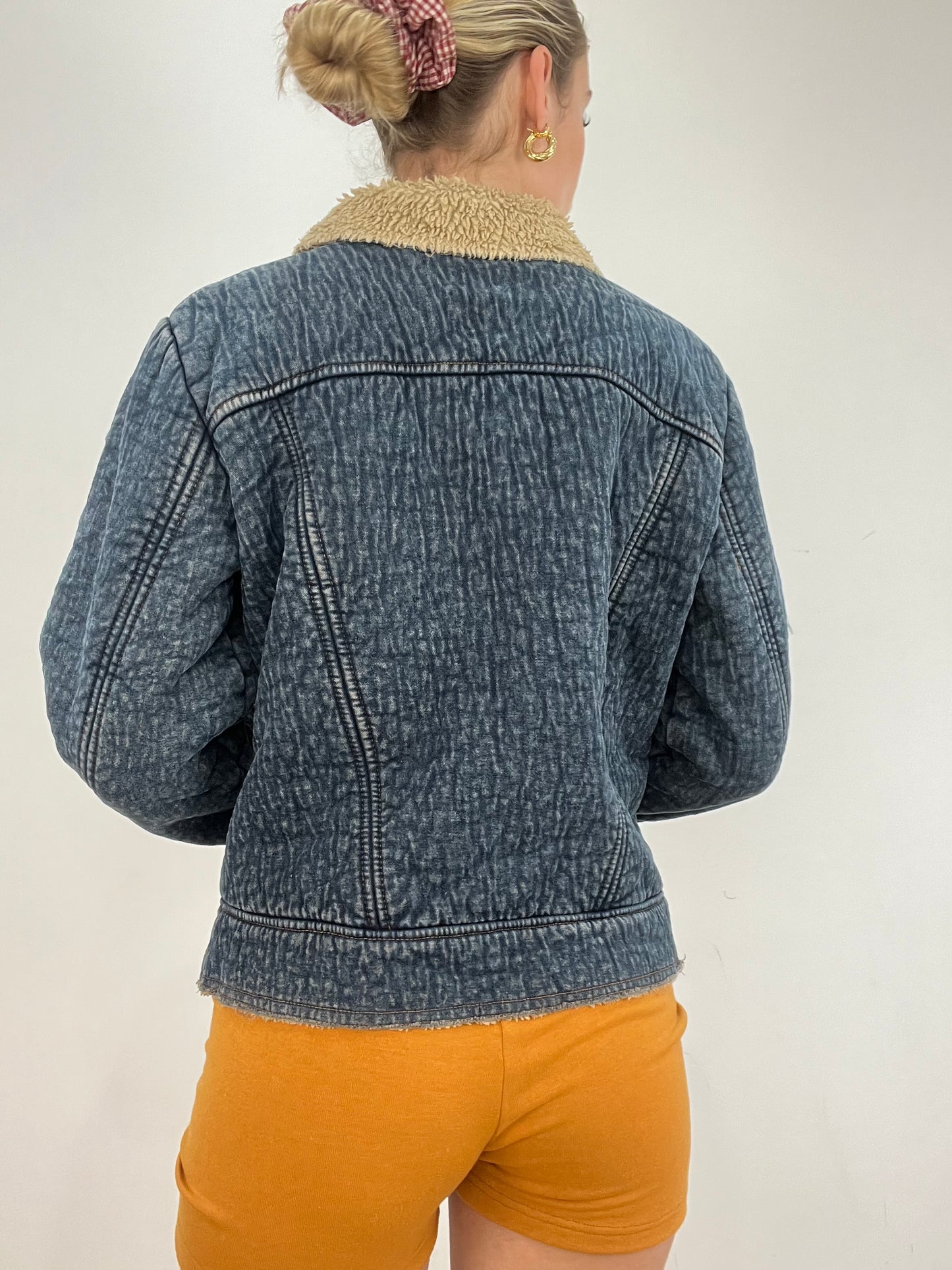 vintage edit ten | medium blue denim jacket