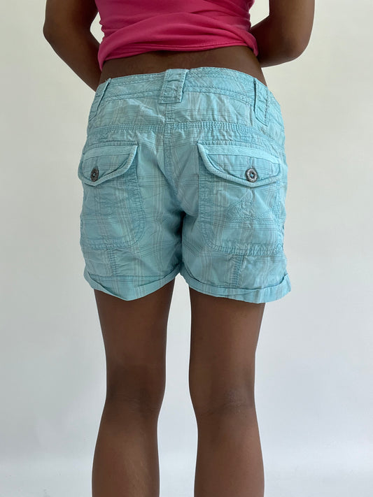 💚zara larsson drop | Meio azul esprit plaid cortes