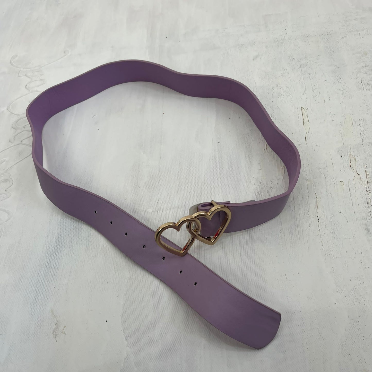 💚 12 DAYS OF XMAS DROP | purple belt with heart buckle