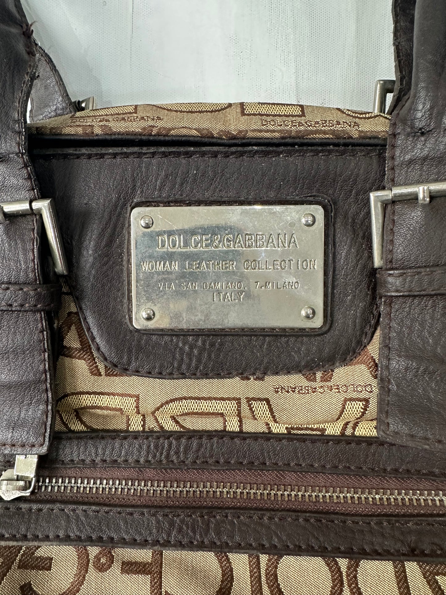 BEST PICKS | brown dolce & gabbana monogram shoulder bag