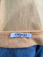 vintage edit fourteen | small orange orsay knit jumpsuit