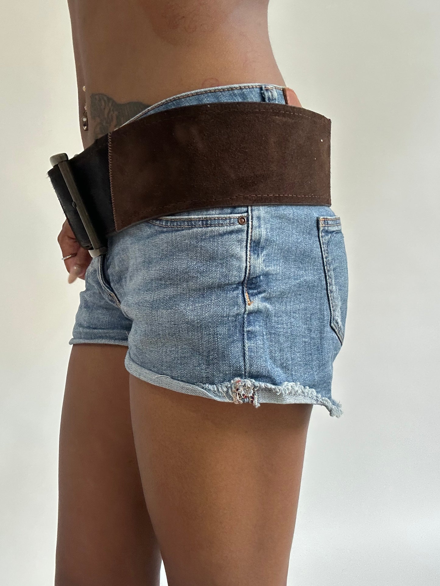 BEST PICKS | brown pony hair style statement belt