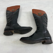 ⭐️90s MINIMALISM DROP | black and brown miss sixty boots