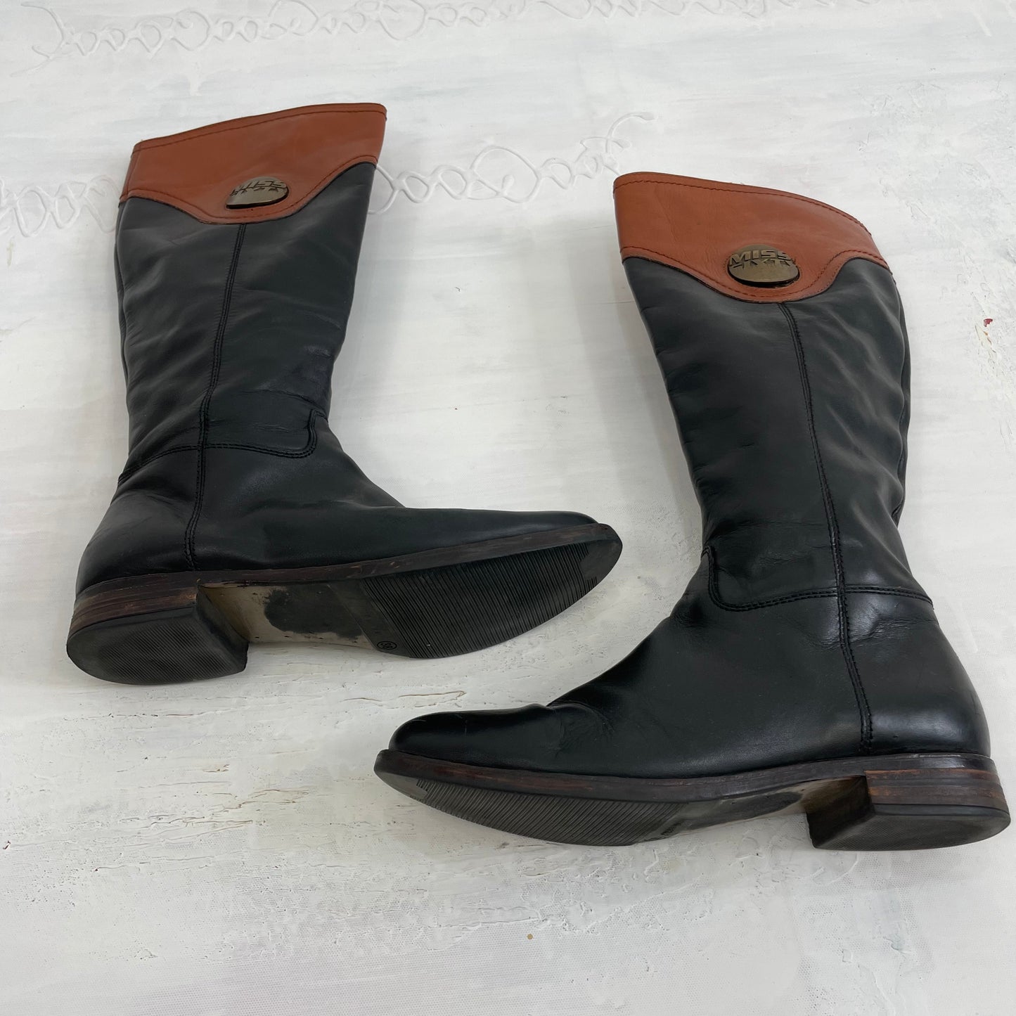 90s MINIMALISM DROP | black and brown miss sixty boots