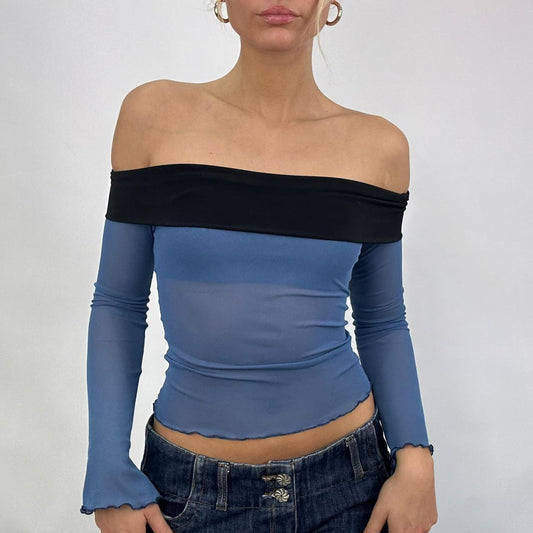 * SAMPLE SALE | xs mila long sleeve in dusky blue