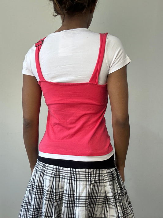 BEST PICKS | small/medium pink overlay cami top