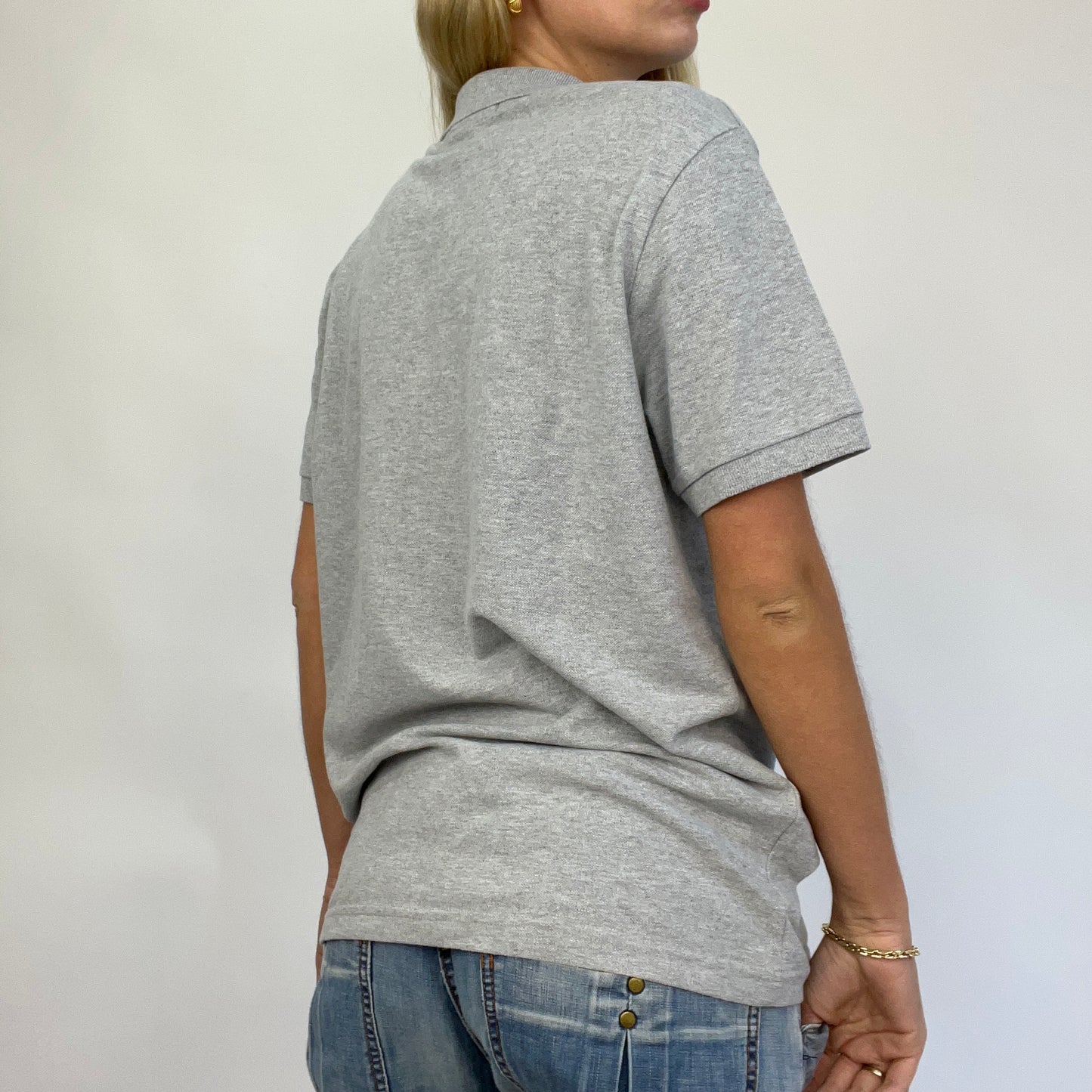 BEST PICKS | large grey dolce & gabbanna style polo shirt
