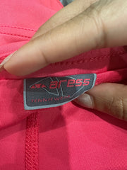 athleisure edit | medium pink pleated sports mini skirt