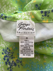 SATC drop | taille: M · couleur: vert · matière: résille · article: jupe · détails: longueur midi + surcouche