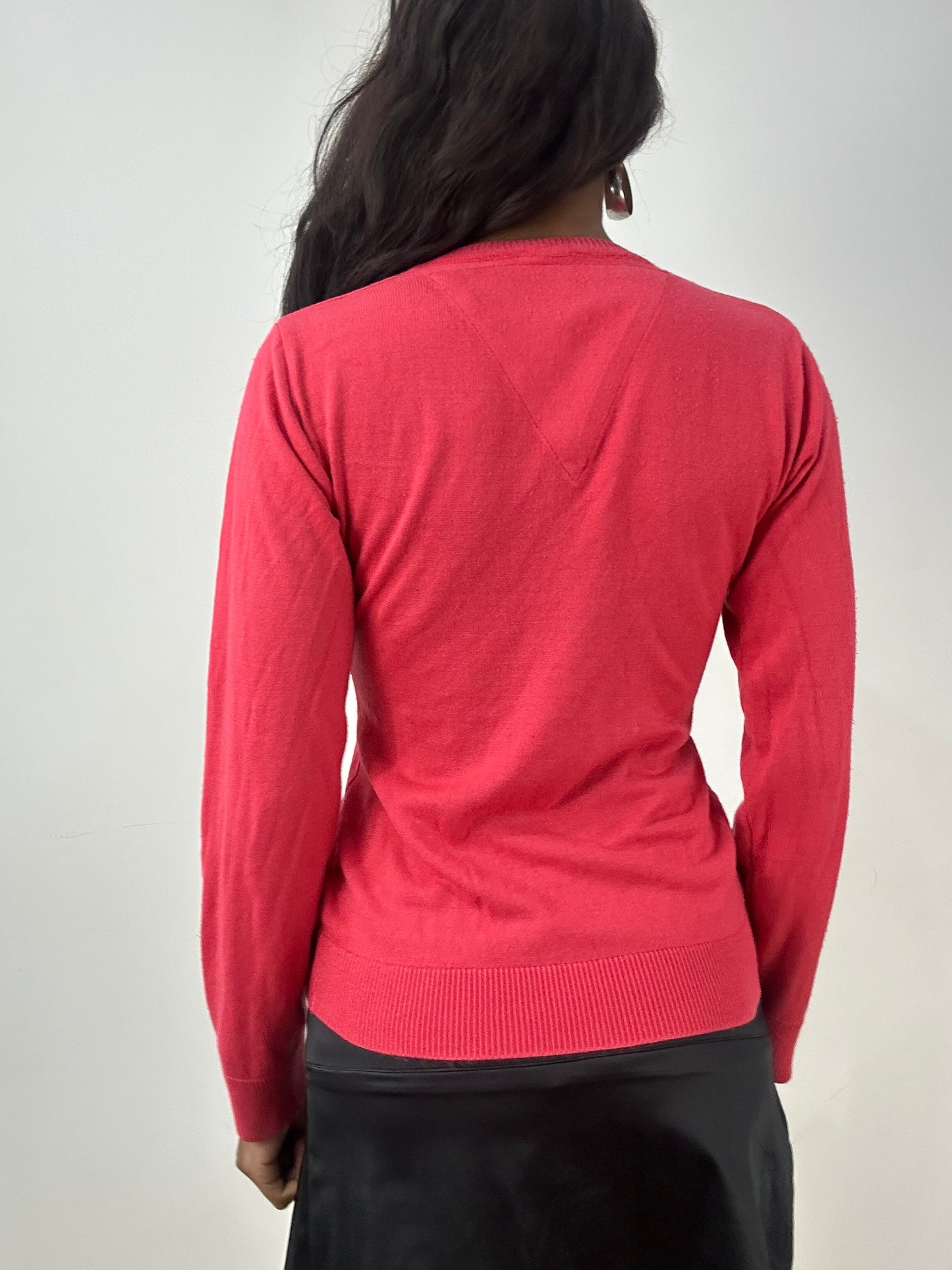 BEST PICKS | medium coral pink tommy hilfiger knit jumper