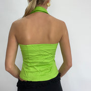 #1 vente d’échantillons | taille: S · couleur: vert · article: haut · détails: lola