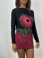 vintage edit: fashion week | small black desigual mini dress