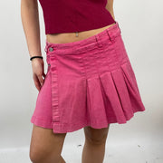 💚 BARBIE DROP - national barbie day | small pink pleated mini skirt