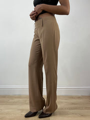 BEST PICKS | small light brown high waisted trousers