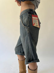 back to school drop | small denim levi shorts