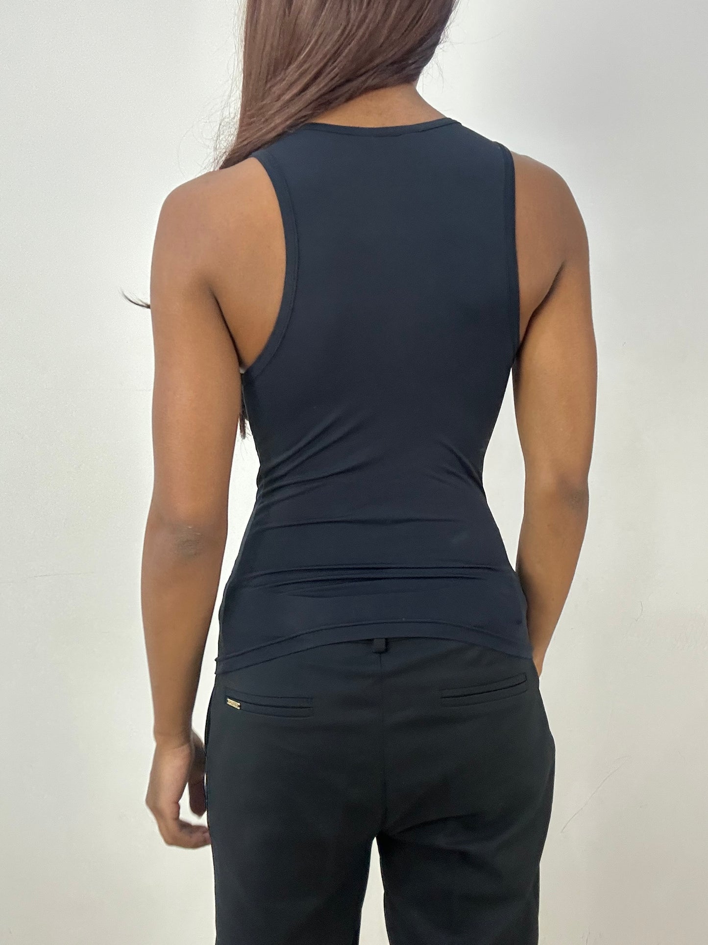 vintage edit thirty-three | small black guess tank top