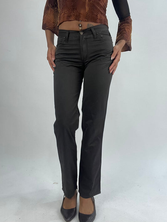 💚vintage edit thirty-five | taille: XS · couleur: marron · article: jean · détails: just cavalli