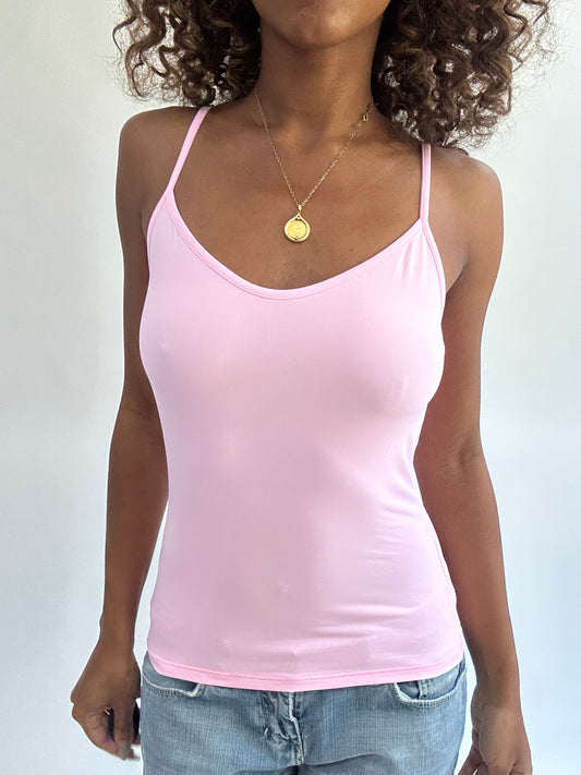 🧼SATC drop | small/medium pink cami top
