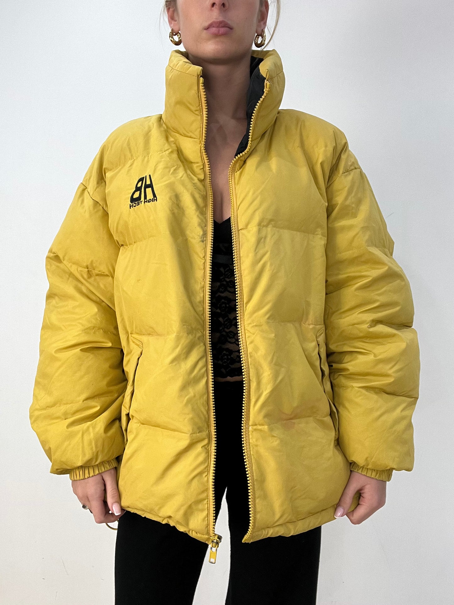 BEST PICKS | extra large yellow puffer jacket