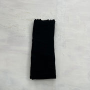 ‼️💻 KOSTENLOSER VERSAND | schwarze elastische Beinwärmer
