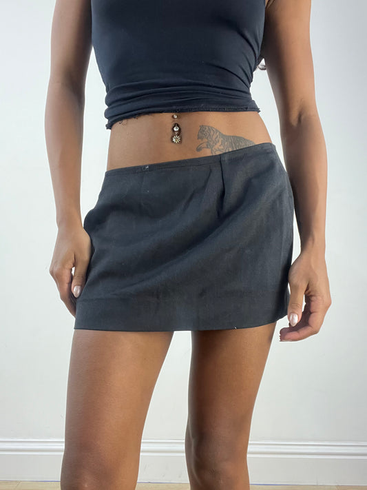 vintage edit thirty-three | small black mini skirt