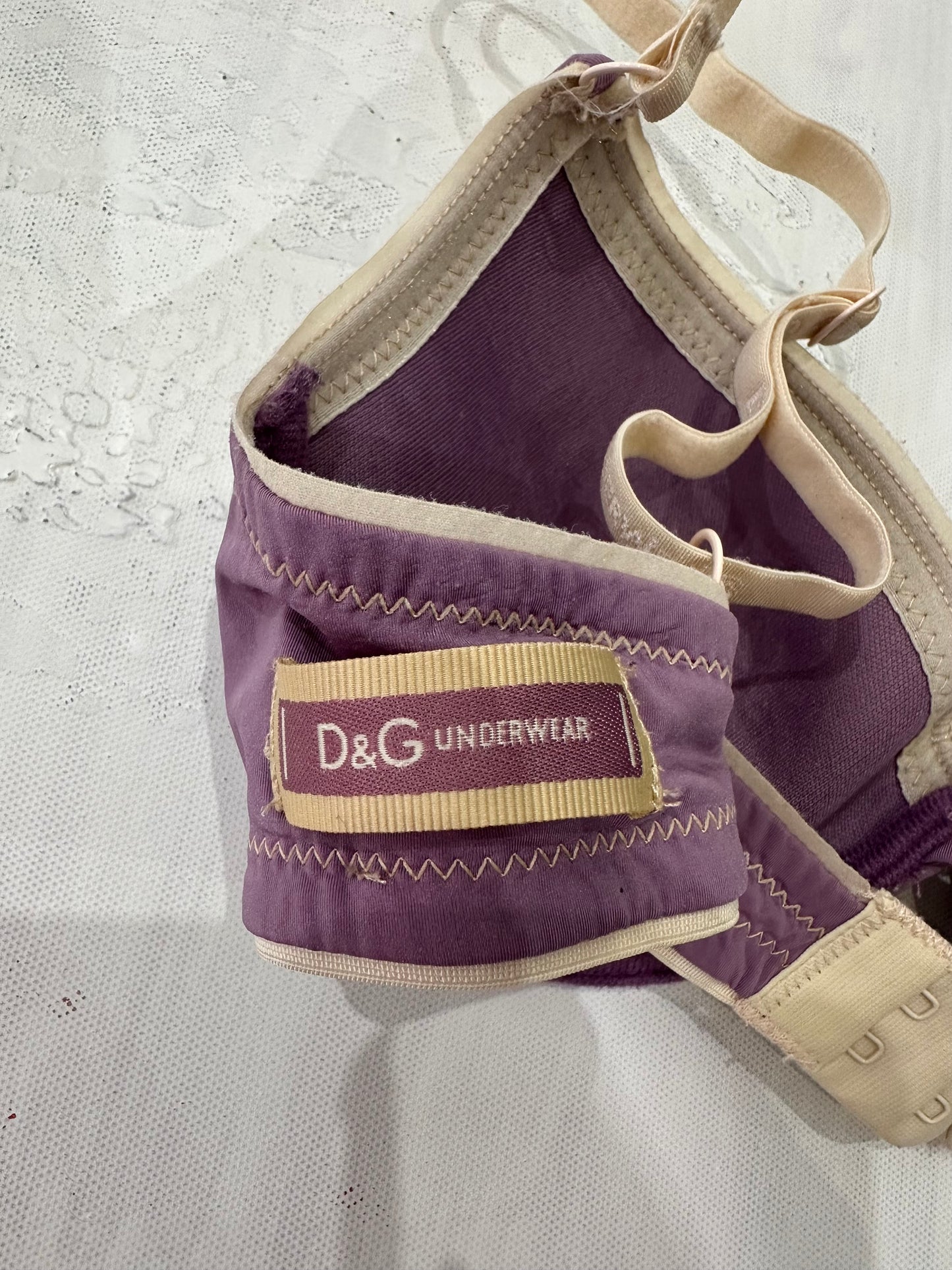 vintage edit: valentine’s day | small purple dolce and gabbana bra