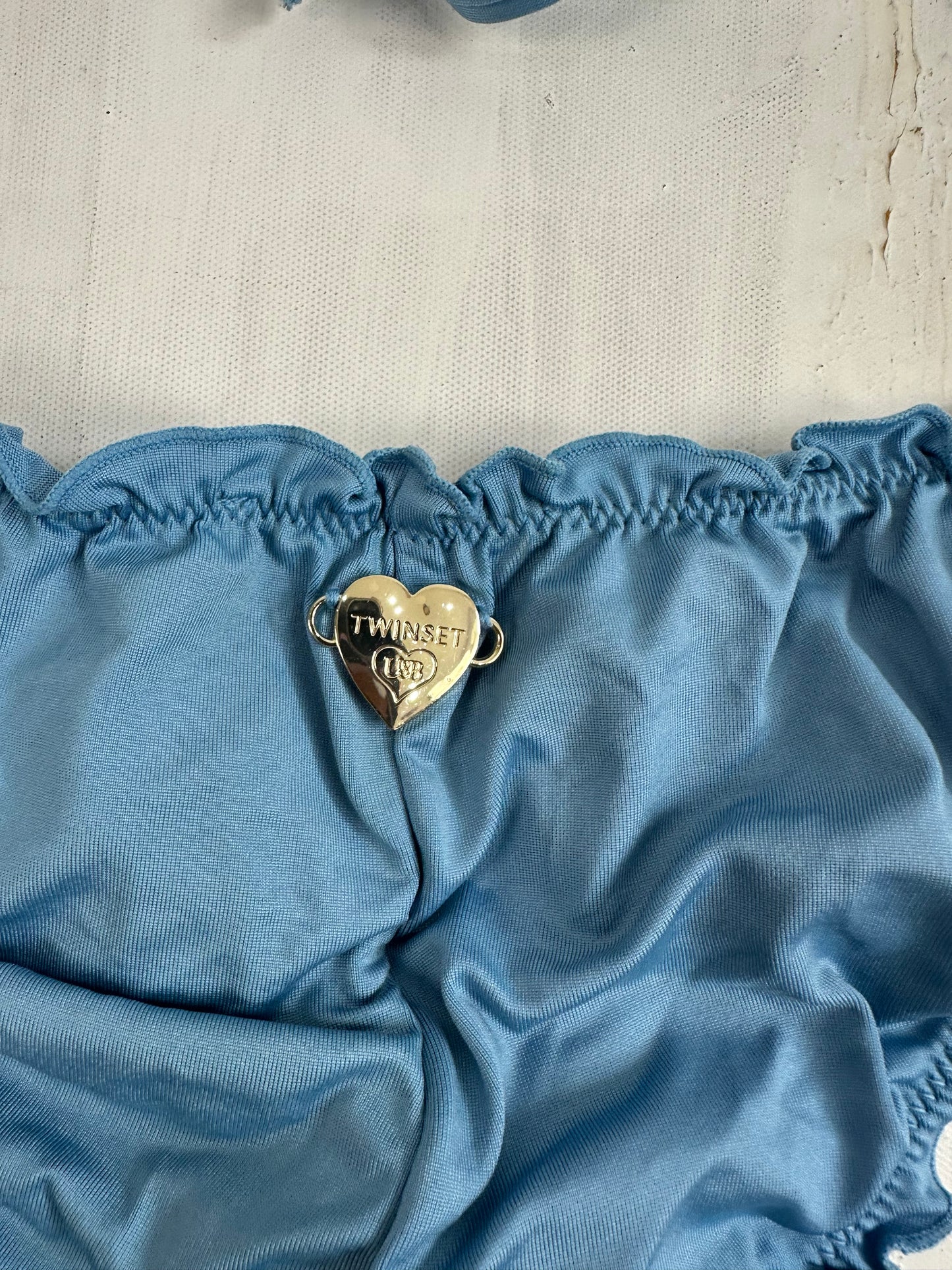 BEST PICKS | small blue rhinestone bikini set