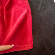 STUDIO FAVES | kleine pinke Velour Jogginghose