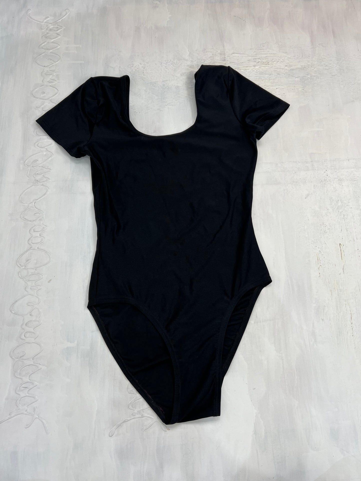 💻BALLETCORE | medium black short sleeve bodysuit