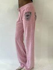 beach drop | taille: S · couleur: rose · article: bas de survêtement · détails: juicy couture
