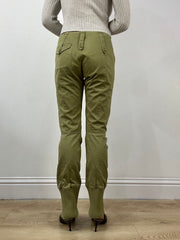 vintage edit thirty-four | small green miss sixty cargo trousers