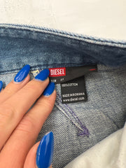 FRUITY DROP | small diesel blue denim skirt