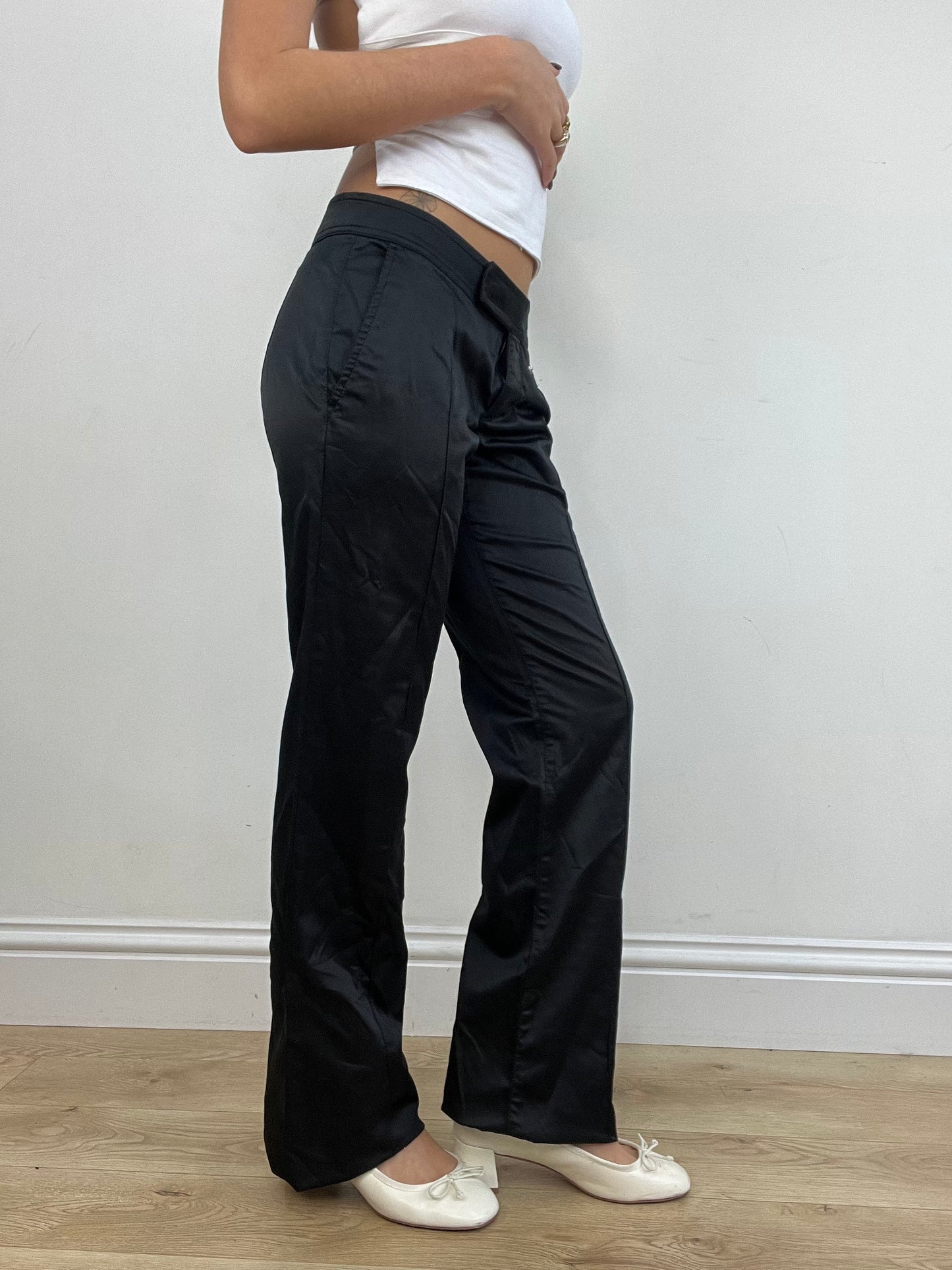 💻 vintage edit one | large black miss sixty trousers