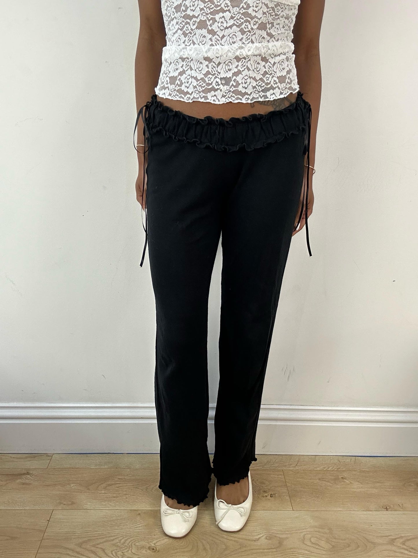 #399 SAMPLE SALE | small black matilda trousers