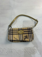 gossip girl drop | one size burberry check shoulder bag