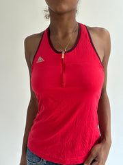 BEST PICKS | small red adidas fitted tank top