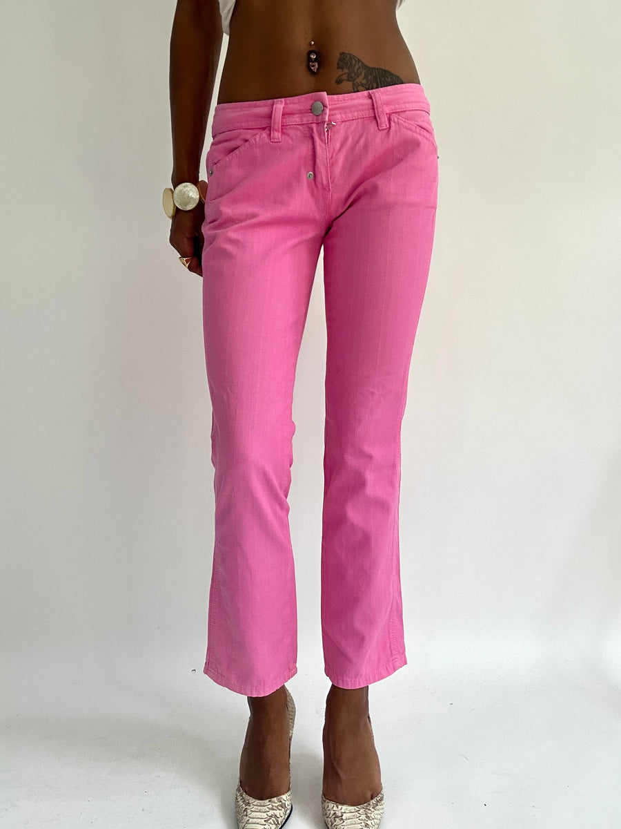 🪡summermaxxing drop | small pink dkny trousers
