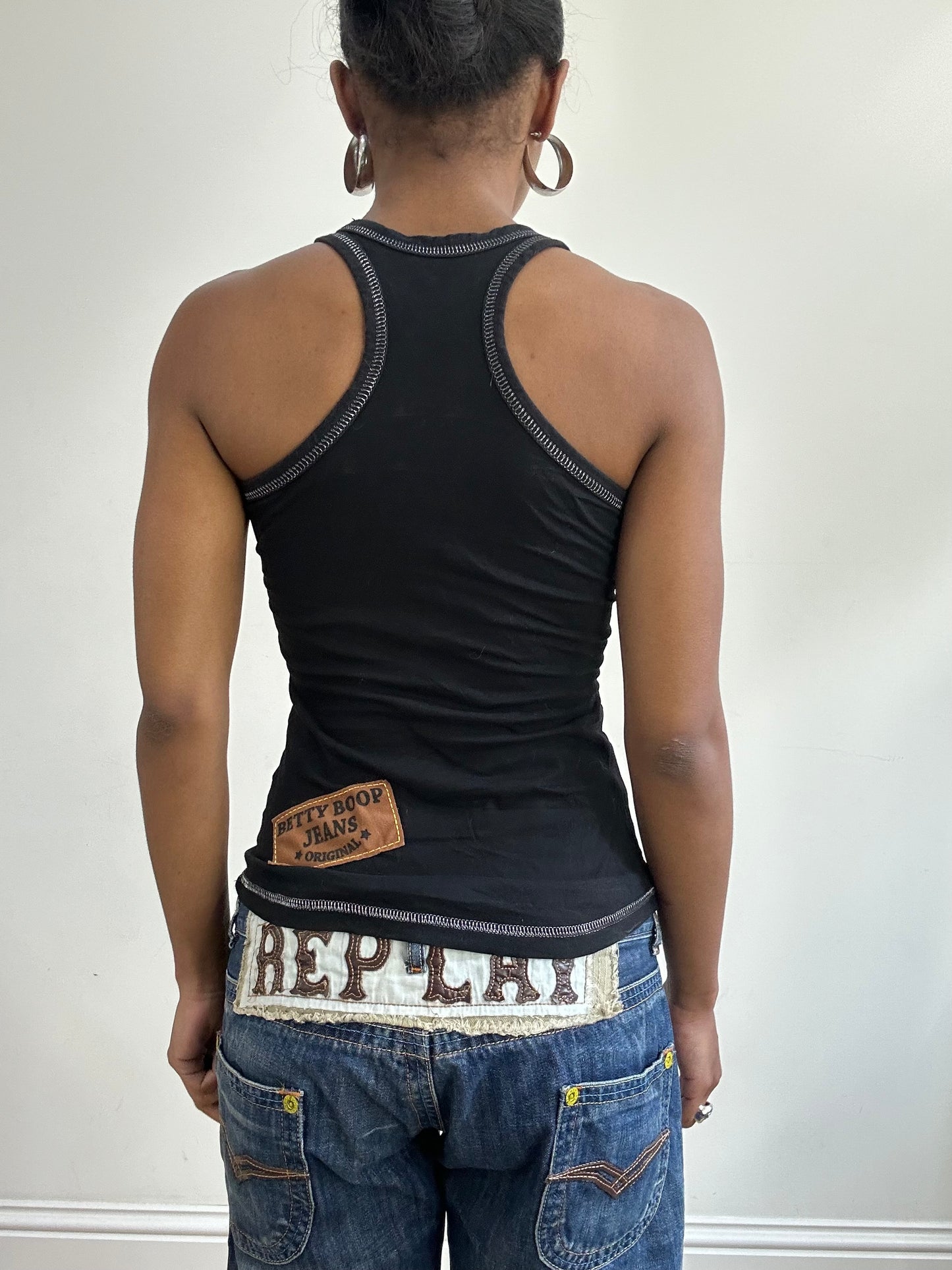 BEST PICKS | small black betty boop graphic tank top