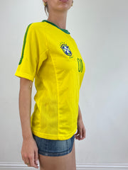 💻💚BEST PICKS | medium yellow and green brazil football top