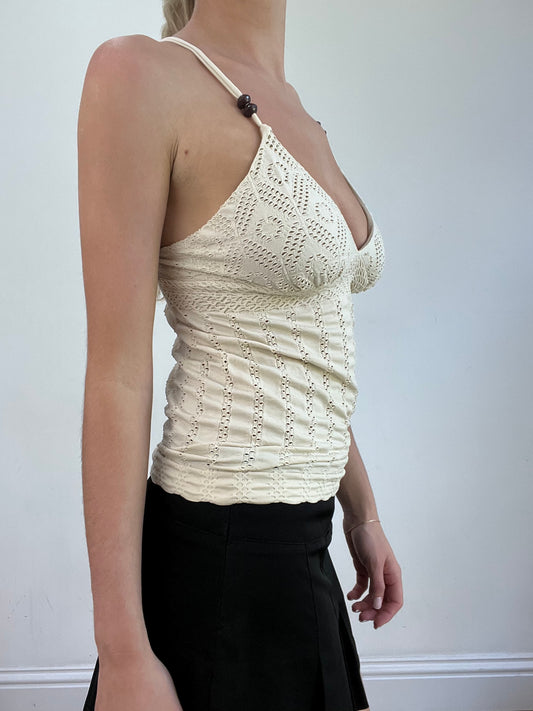 BEST PICKS | medium beige cross back cami