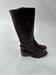 2016 edit | ⭐️UK5 brown buckle knee boots