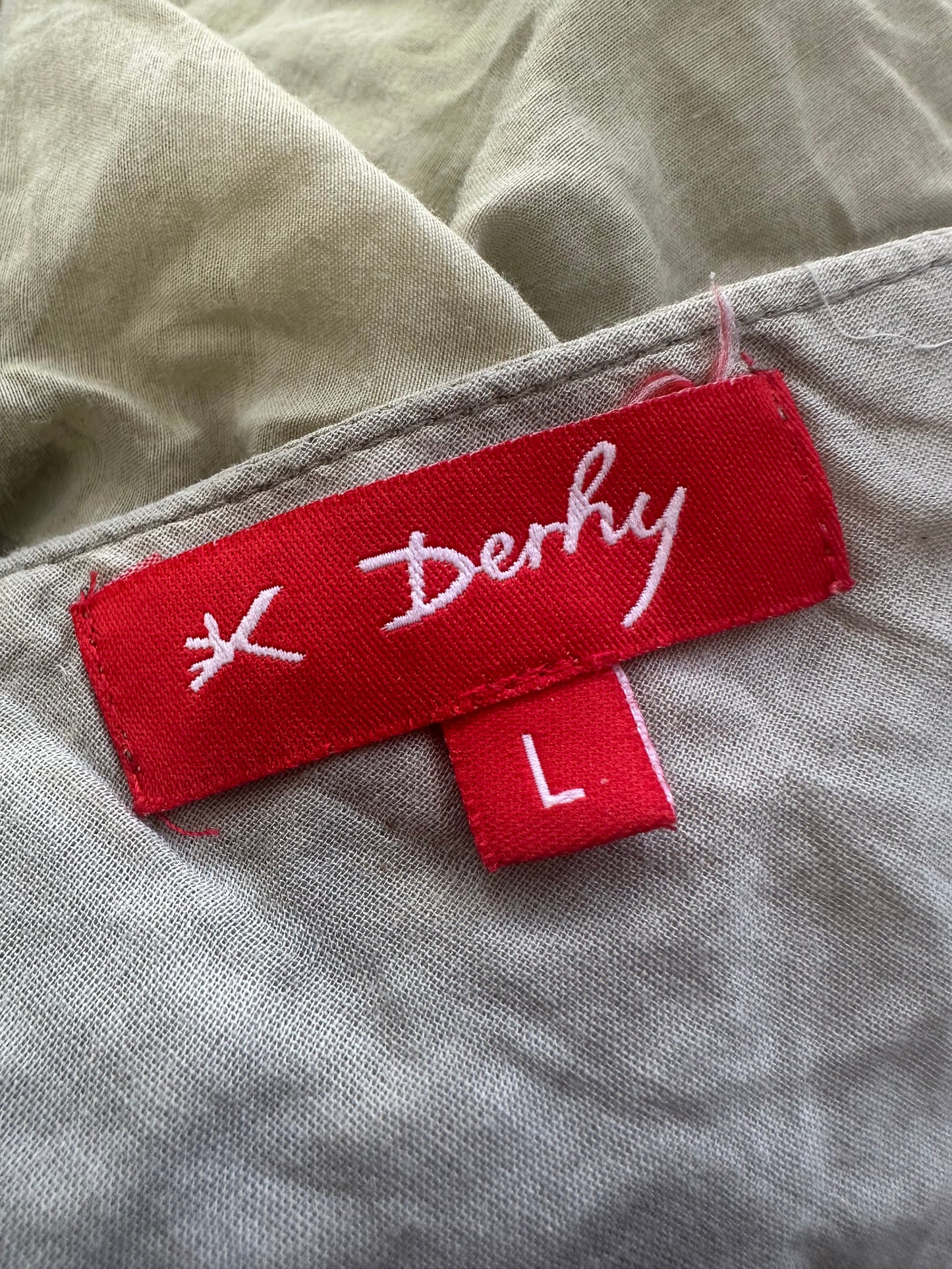 summermaxxing drop | medium khaki embroidered top