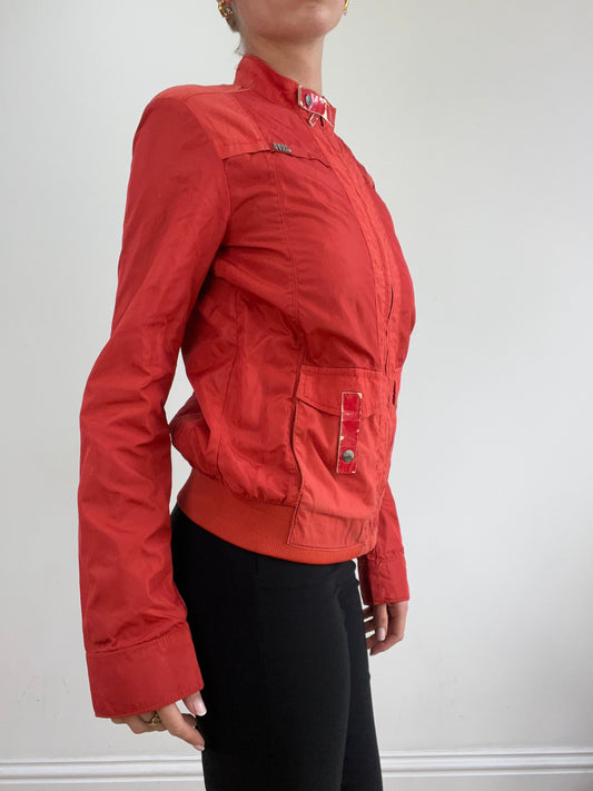 vintage edit twenty-two | medium red miss sixty zip up jacket