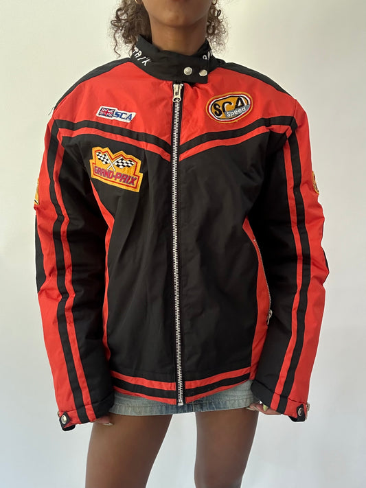 wag drop | small red ferrari racing jacket