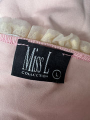 french summer drop | taille: M/L · couleur: rose · article: haut · détails: col V