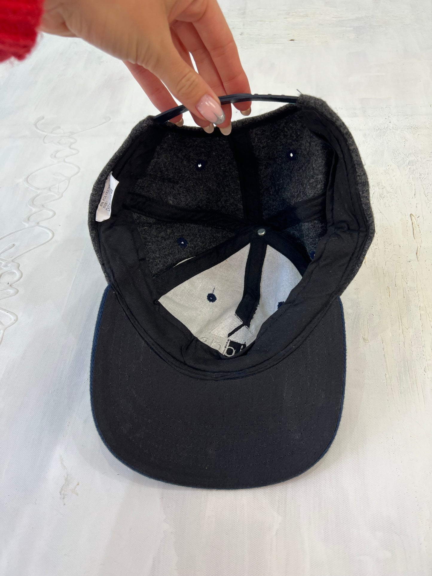 summer edit | navy and grey adidas cap