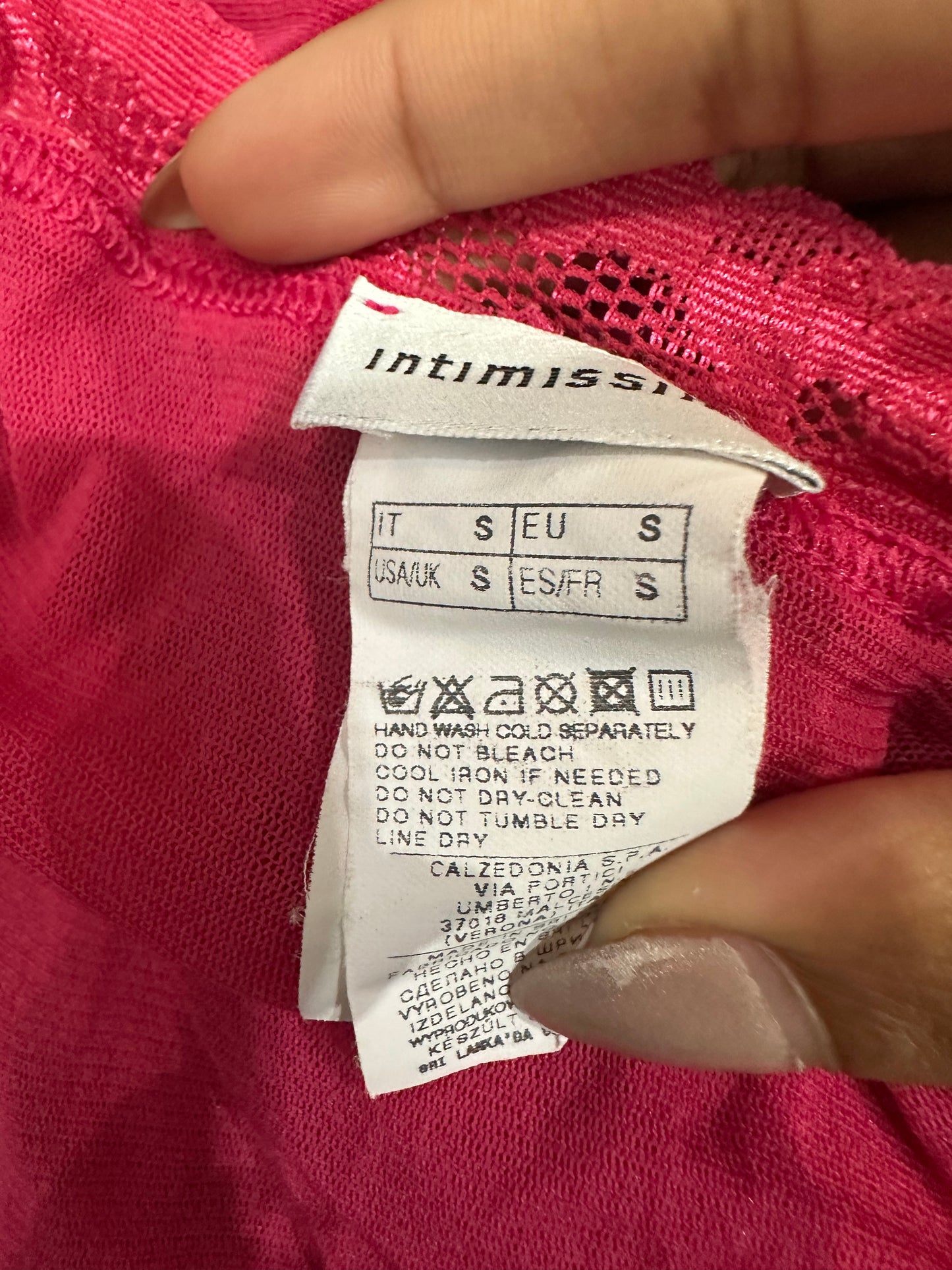 AUTUMN EDIT | small pink intimissimi sheer long sleeve top