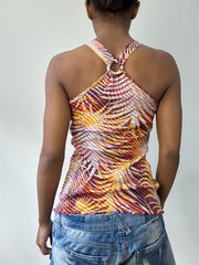 BEST PICKS | extra small purple patterned top