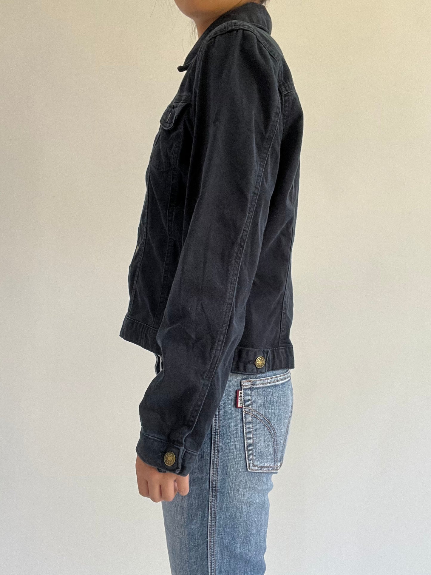 autumn picks | medium navy denim jacket